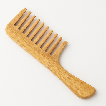 Bamboo Wide-Tooth Hair Comb