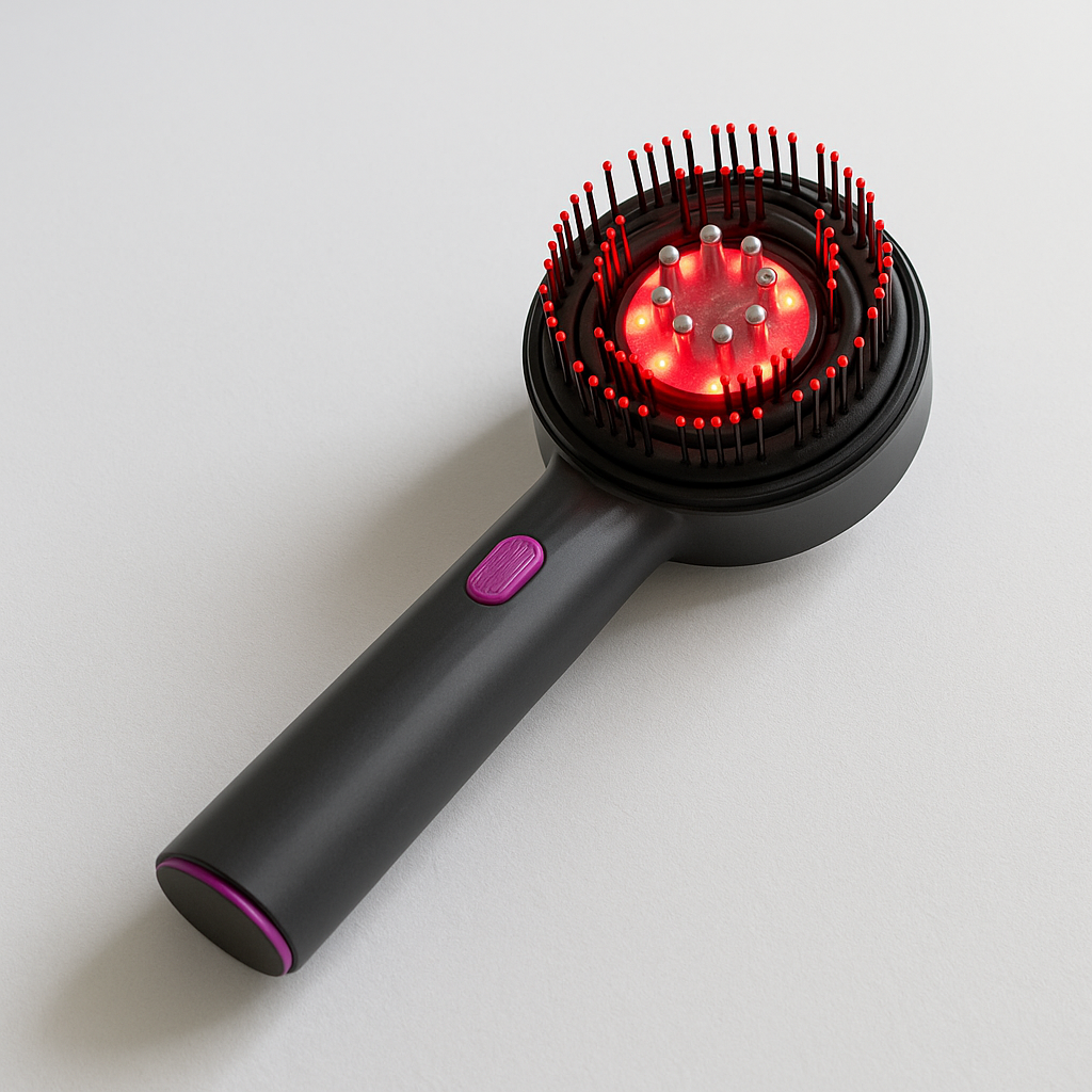 Electric Red Light Scalp Massage Comb